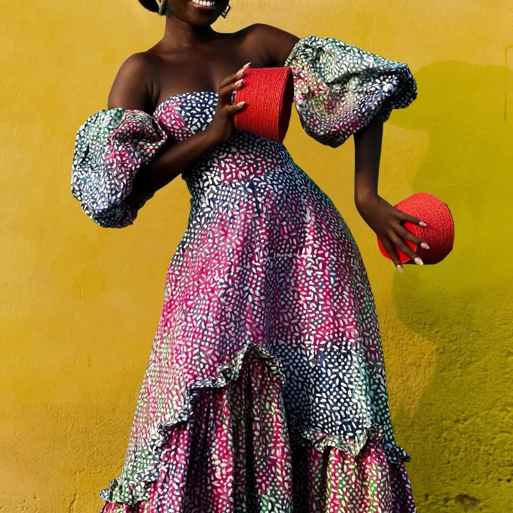 Sika Kande Maxi Dress NWOT - Picture 2 of 4